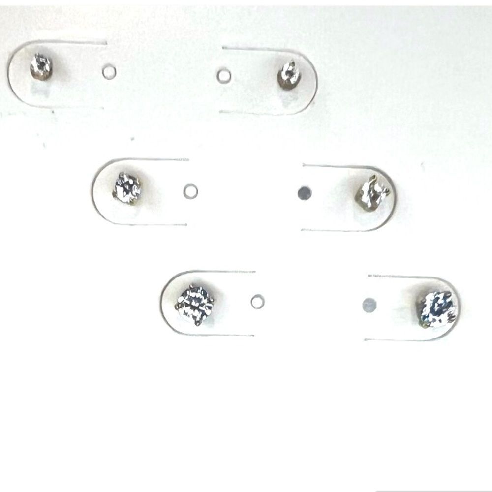 Sterling Silver Cubic Zirconia Earrings
